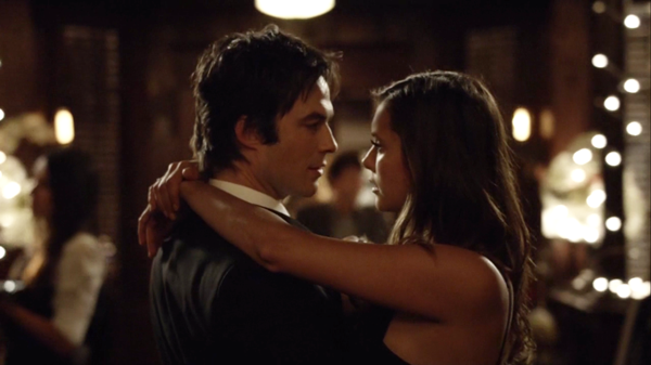 damon + elena season 6